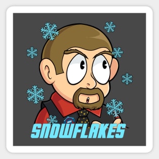 MDF Freeze Emoji "Snowflakes" Sticker